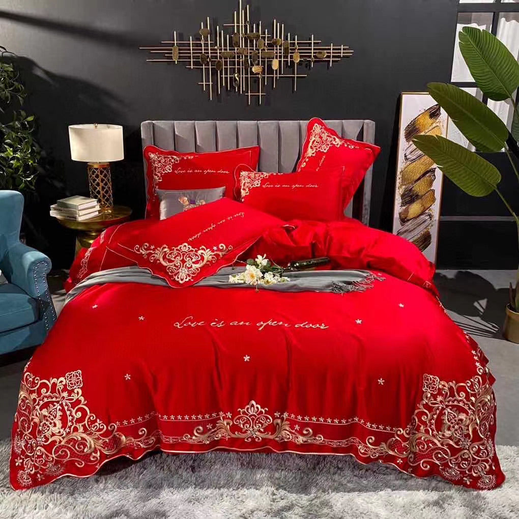 Wedding Bed Set- A token of love
