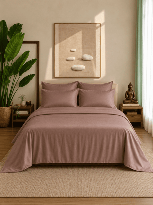 Eucalyptus Lyocell Cotton Duvet Covers with Pillow Covers