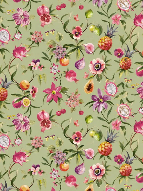 Pomelora Tropical Orchard Wallpaper