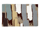 Azurra Hills- (Brown/Gold) Modern Synthetic Indoor Mat(50 X 80 Cm ) - Jagdish Store Online Since 1965