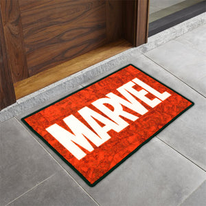 Marvel- (Red/White) Modern Synthetic Indoor Mat(40 X 60 Cm) - Jagdish Store Online Since 1965