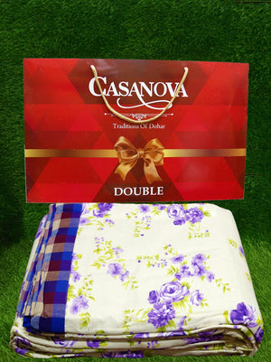 Casanova- (Printed) Top Sheet/Dohar(90 X 100 Inch)-Cotton - Casanova Online Since 1965