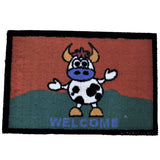 Multi Modern Synthetic Kids Mat