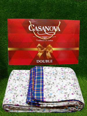 Casanova- (Printed) Top Sheet/Dohar(90 X 100 Inch)-Cotton - Casanova Online Since 1965
