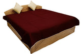 Spread-Reversible Double Bed Quilted Bedcover with 2 Pillow Covers