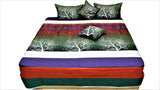 Printed Cotton Quilted BedCover Set-(1 bedcover+ 2 Pillow Covers + 2 Cushion Covers) - Jagdish Store Karol Bagh Online Since 1965