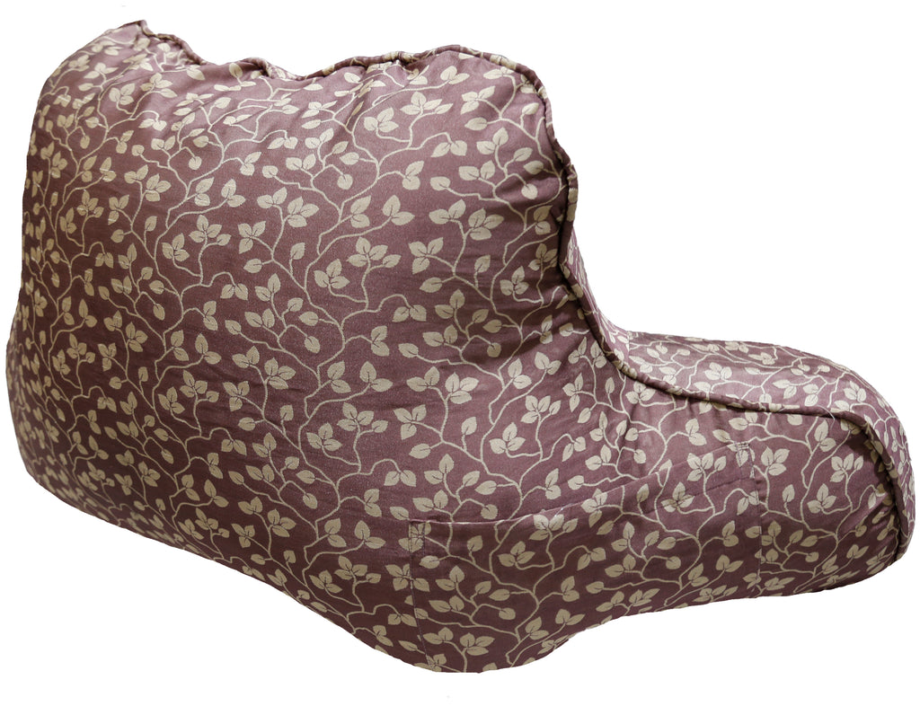 (R.Pink/Beige)Back Cushion with Cover - Jagdish Store Online Since 1965