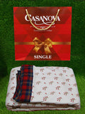 Casanova Printed Single Top Sheet/Dohar