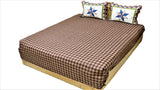 Reversible Printed Cotton Quilted BedCover Set-(1 bedcover+ 2 Pillow Covers) - Jagdish Store Karol Bagh Online Since 1965