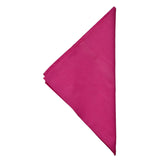 (Pink) Plain Cotton Napkin Set-6 Pcs(18 x 18 Inch) - Jagdish Store Online Since 1965