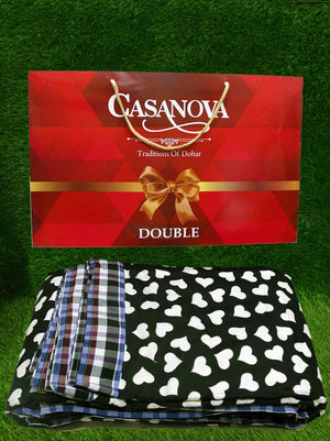 Casanova- (Printed) Top Sheet/Dohar(90 X 100 Inch)-Cotton - Casanova Online Since 1965