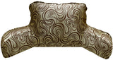 (Gold/Brown)Back Cushion with Cover - Jagdish Store Online Since 1965