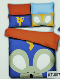 Kids Double Bedsheet with 2 Pillow Covers
