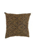 Embroidery-Khadi Silk Cushion Cover(Black) - Jagdish Store Online Since 1965