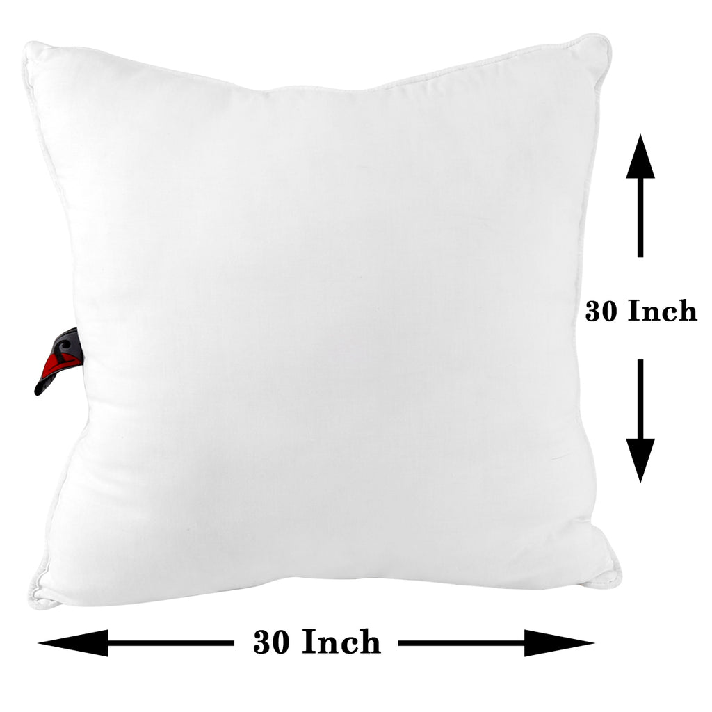(White)Cushion Filler Square Design -Polyfill(30x30 Inch) - Jagdish Store Karol Bagh Online Since 1965