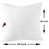 (White)Cushion Filler Square Design Polyfill