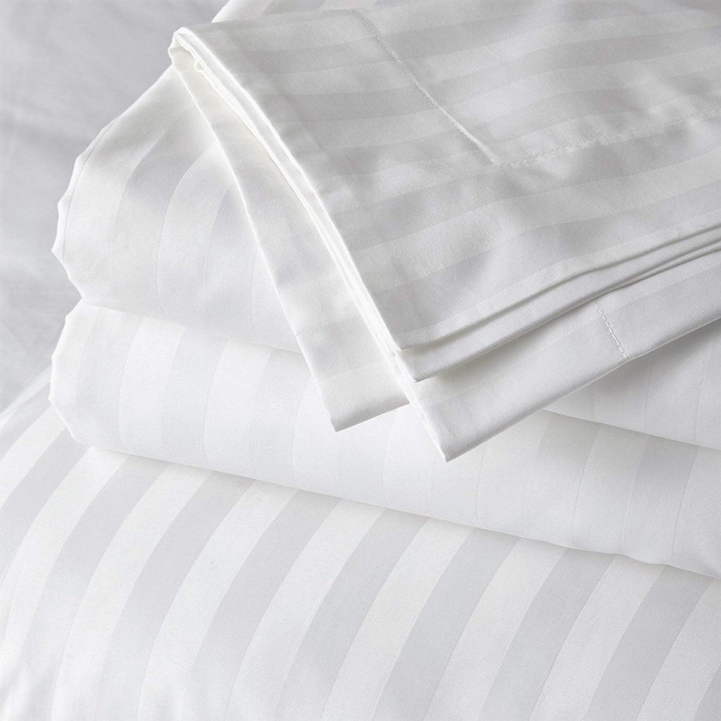 Solid White(60 X 90 Inch) Set -(2 bedsheet+ 2 Pillow Cover) - Jagdish Store Online Since 1965