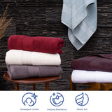 Micro Cotton - Pallazo Verona 100% Cotton Bath Towels with 2XT Construction for Amazing Absorbency, Offers Extravagant Comfort (Coffee) - Jagdish Store Online Since 1965