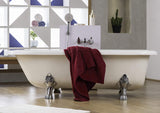 Micro Cotton Lea Blanc Bath Towel