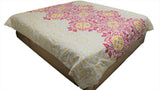 Reversible Printed AC Double Bed Quilt 250 GSM