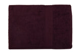 Purple Cotton Bath Towel Plain