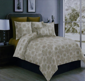 DIGNITY Bedsheet- Printed  With 2 Pillow Covers (100% Cotton, Super King Size) - Jagdish Store Online Since 1965