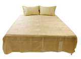 Self Design Double Bedcover with 2 Pillow Covers