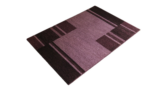 Infinity Rugs (Purple) Modern Synthetic Carpet - Jagdish Store Online