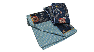 Carlton Double Bed Cover Set (1 bedcover+ 2 Pillow Covers) - Jagdish Store Online
