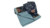 Carlton Double Bed Cover Set (1 bedcover+ 2 Pillow Covers) - Jagdish Store Online 