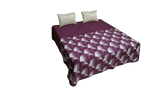 Lupe Reversible Double Bedcover with 2 Pillow Covers and 2 Cushion Covers