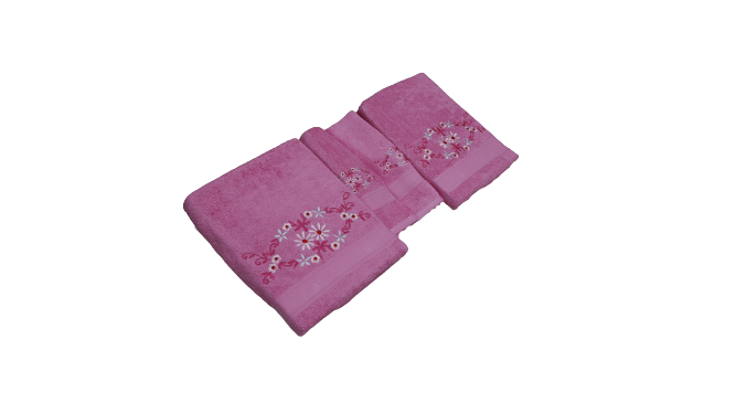 Embroidery Cotton Bath Towel