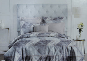 Trident Nectarsoft Printed Double Bedsheet with 4 Pillow Covers