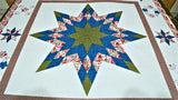 Reversible Printed Cotton Quilted BedCover Set-(1 bedcover+ 2 Pillow Covers) - Jagdish Store Karol Bagh Online Since 1965