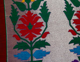 (Red)Brocade- Dupion Silk Cushion Cover - Jagdish Store Online Since 1965