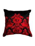 Black Embroidery Polyester Cushion Cover