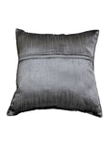 (Grey)Embroidery- Polyester Cushion Cover - Jagdish Store Online Since 1965