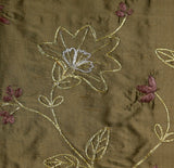 Su/1033 Upholstery Fabric Silk (Olive)