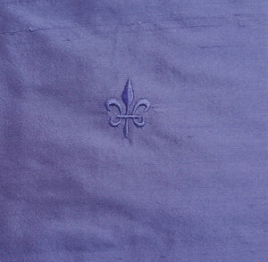 Fleur-De-Leys Upholstery Fabric Silk (Lilac)-Rs. 1150 per mtr - Jagdish Store Online Since 1965