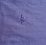 Fleur-De-Leys Fabric Silk (Lilac)