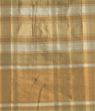 Swin Check Upholstery Fabric Silk (Gold)