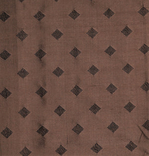 Diamond Upholstery Fabric Silk (Bronze Brown)-Rs. 1150 per mtr - Jagdish Store Online Since 1965