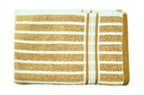 (Gold) Striped Cotton Bath Towel