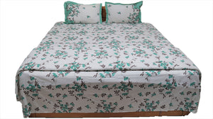 Printed Cotton AC Set-(1 bedsheet+ 1 AC Quilt + 2 Pillow Covers) - Jagdish Store Online Since 1965
