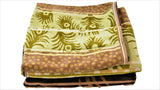 (Golden) Printed Cotton Bath Towel