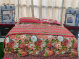 Printed Cotton AC Set-(1 bedsheet+ 1 AC Quilt + 2 Pillow Covers) - Jagdish Store Online Since 1965