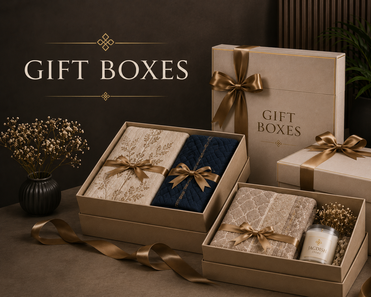 Stylish home furnishing gift boxes for special occasions