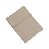 Fawn plain bamboo bath towel 27x54 inch front view