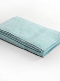 Blue Plain Cotton Bath Towel 30x60 inch front view