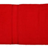 Maroon Plain Cotton Bath Towel 30x60 inch front view